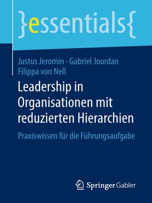 cover image of Leadership in Organisationen mit reduzierten Hierarchien